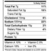 Spicy Pork Tamales Nutrition Facts