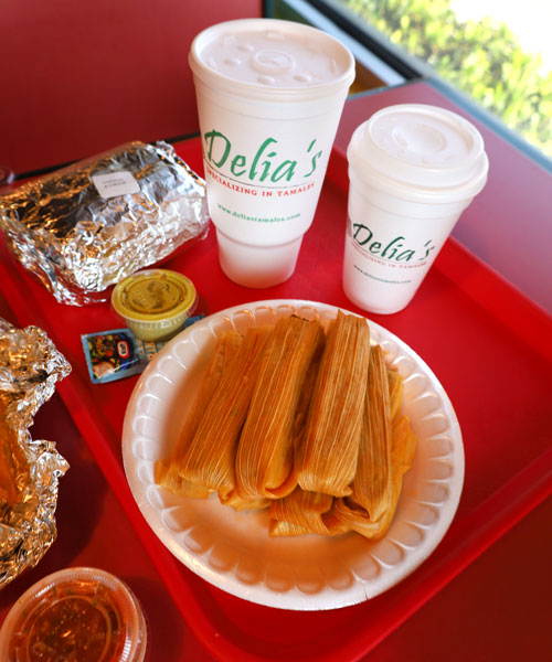 Delia's Tamales in McAllen TX
